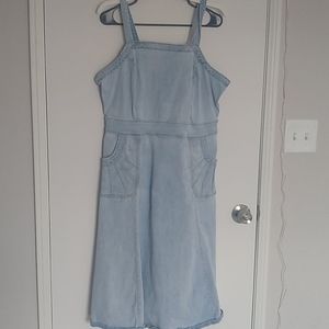 Denim dress
